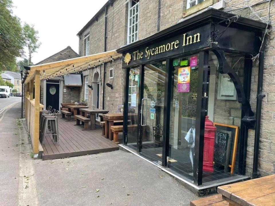 The Sycamore Inn Birch Vale Bagian luar foto