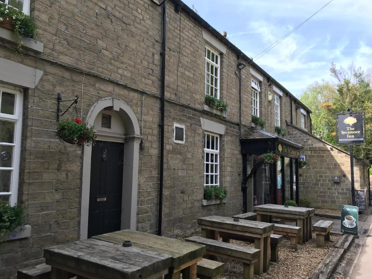 The Sycamore Inn Birch Vale Bagian luar foto